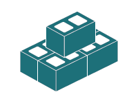 give 5 blocks
