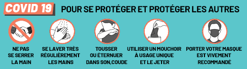 Pendant le déconfinement, continuons d'appliquer les gestes barrières