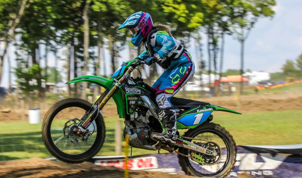 Kylie Fasnacht will look to earn her third straight WMX Championship in 2017.Photo: Beth Latham