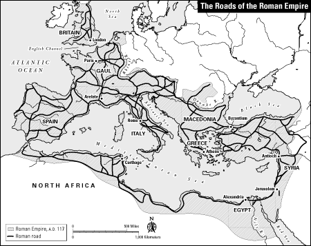 The Roads of the Roman Empire
