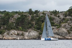 J/111 Blur sailing Bohusracet off Sweden