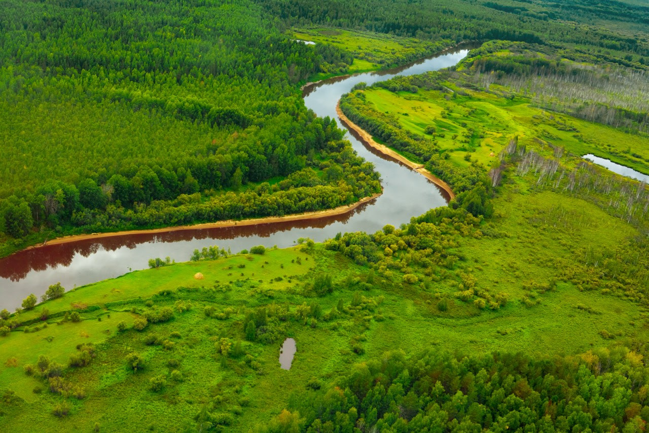 реки в западной сибири