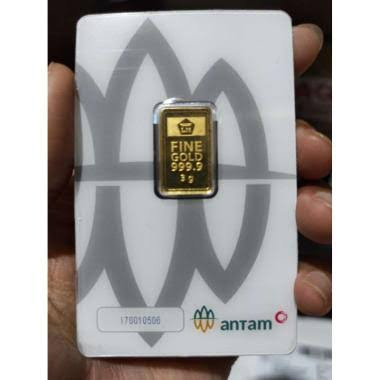 LM Emas Antam 3gr 3 gram 2020/2021 Redmark Certieye Certicard