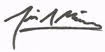 Jim Minnery Signature