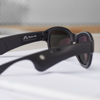 Bose introduces audio augmented reality platform, and unveils the future of mobile sound in eyewear prototype.