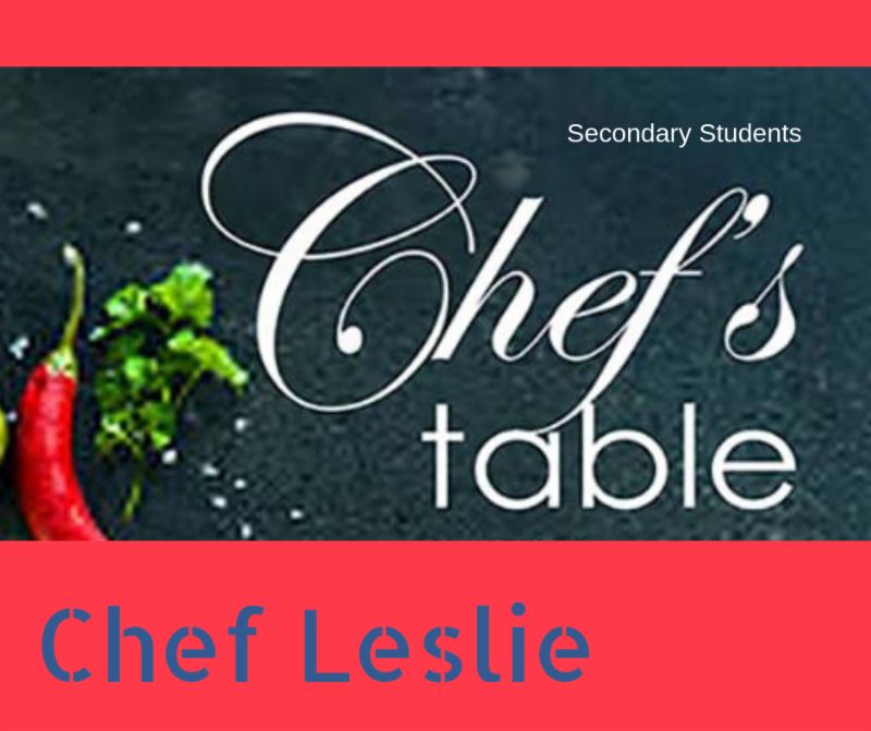 2018 Chef's Table