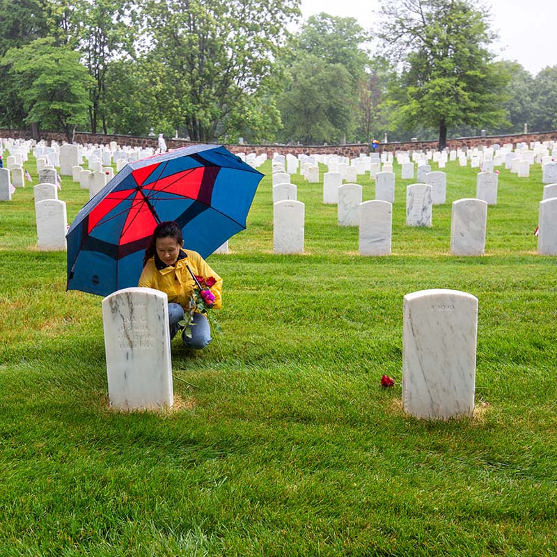 Memorial Day at Alexandria National Cemetery
