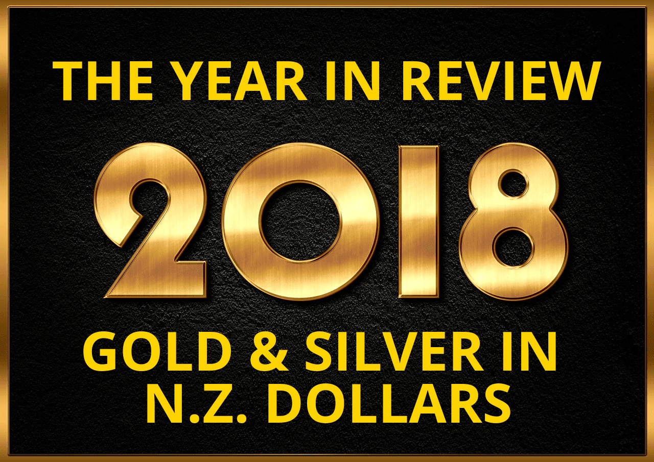 Gold & Silver in NZ Dollars: 2018 in Review & Our Punts for 2019