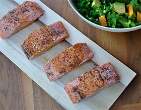 Buttery Brined Salmon Filets