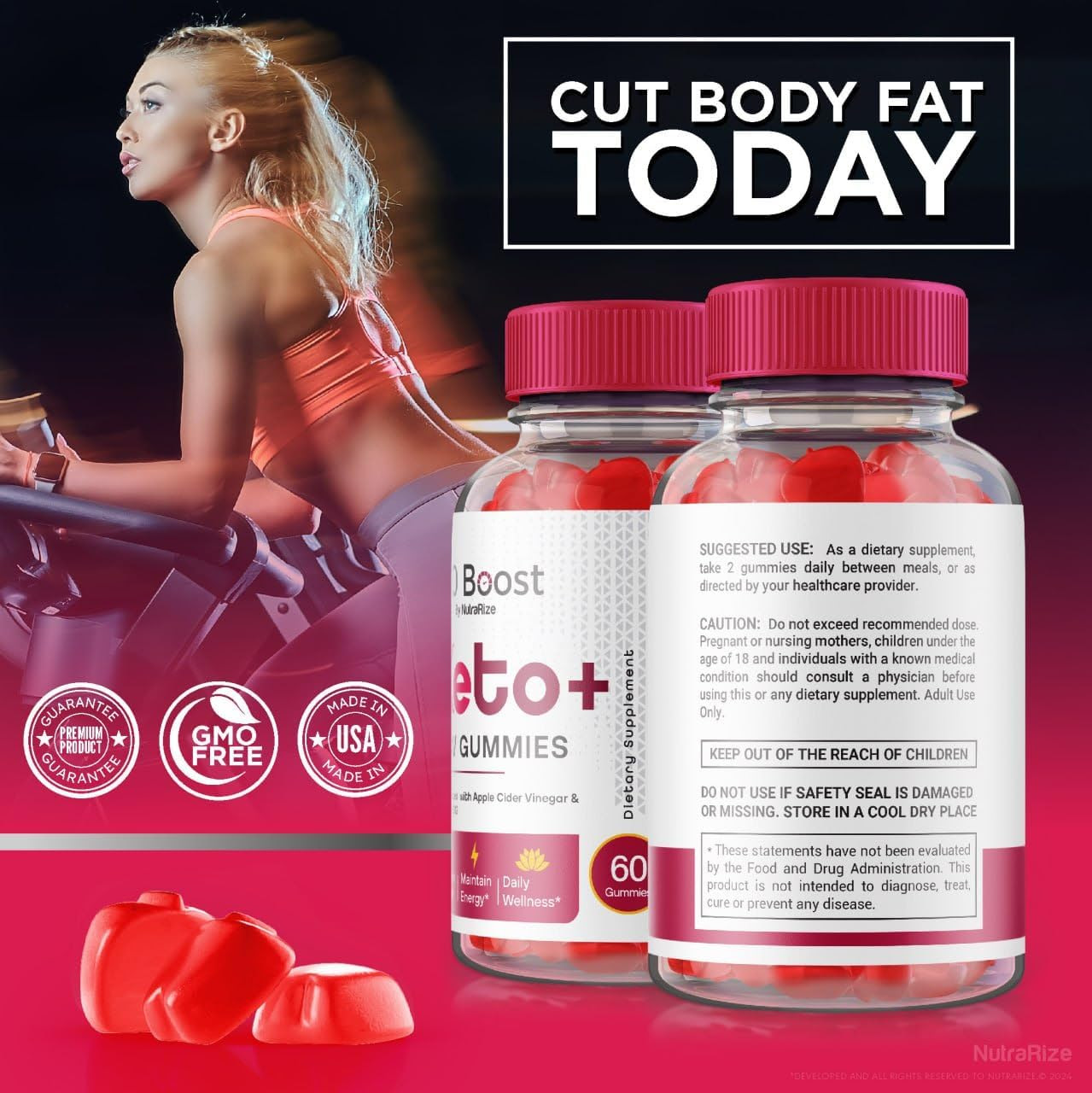 2 Pack) X10 Boost Keto ACV Gummies Advanced...