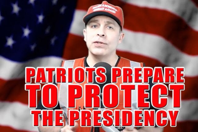Americans Prepare To Surround The White House & Defend Trump From A Coup D'Etat