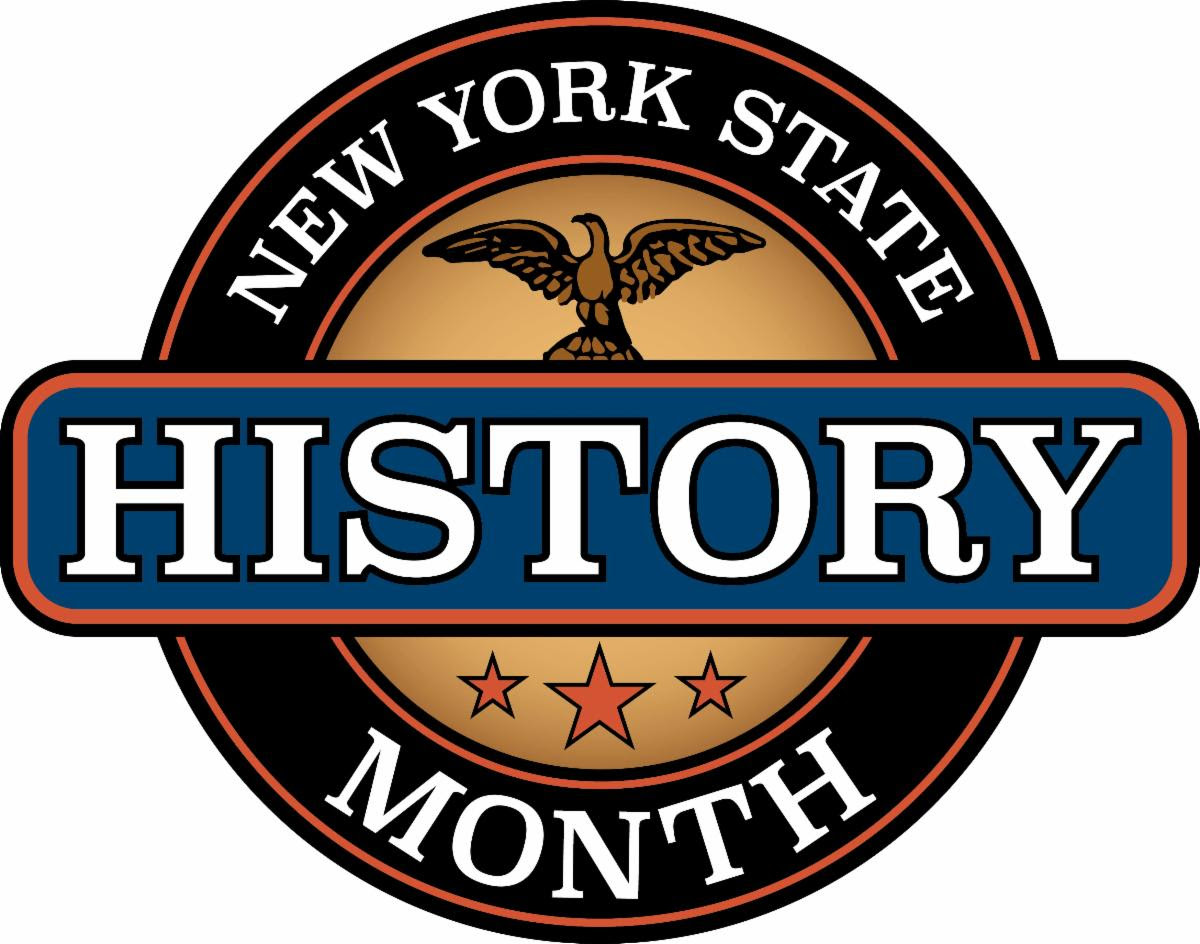 New York State History Month logo
