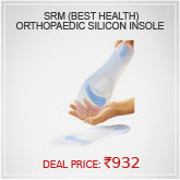 Srm (Best Health) Orthopaedic Silicon Insole With Metatarsal