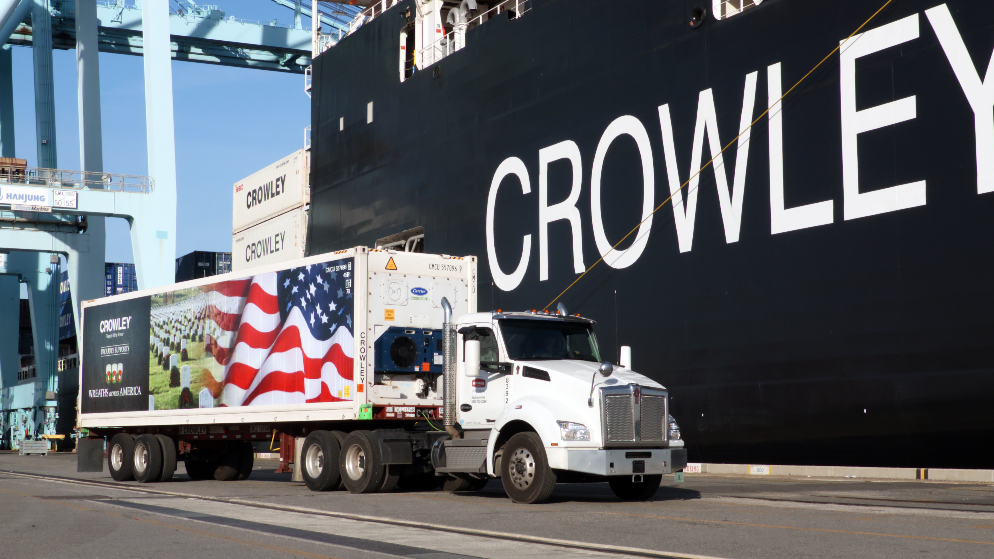 Crowley Logistics serves Puerto Rico and honors veterans and military
