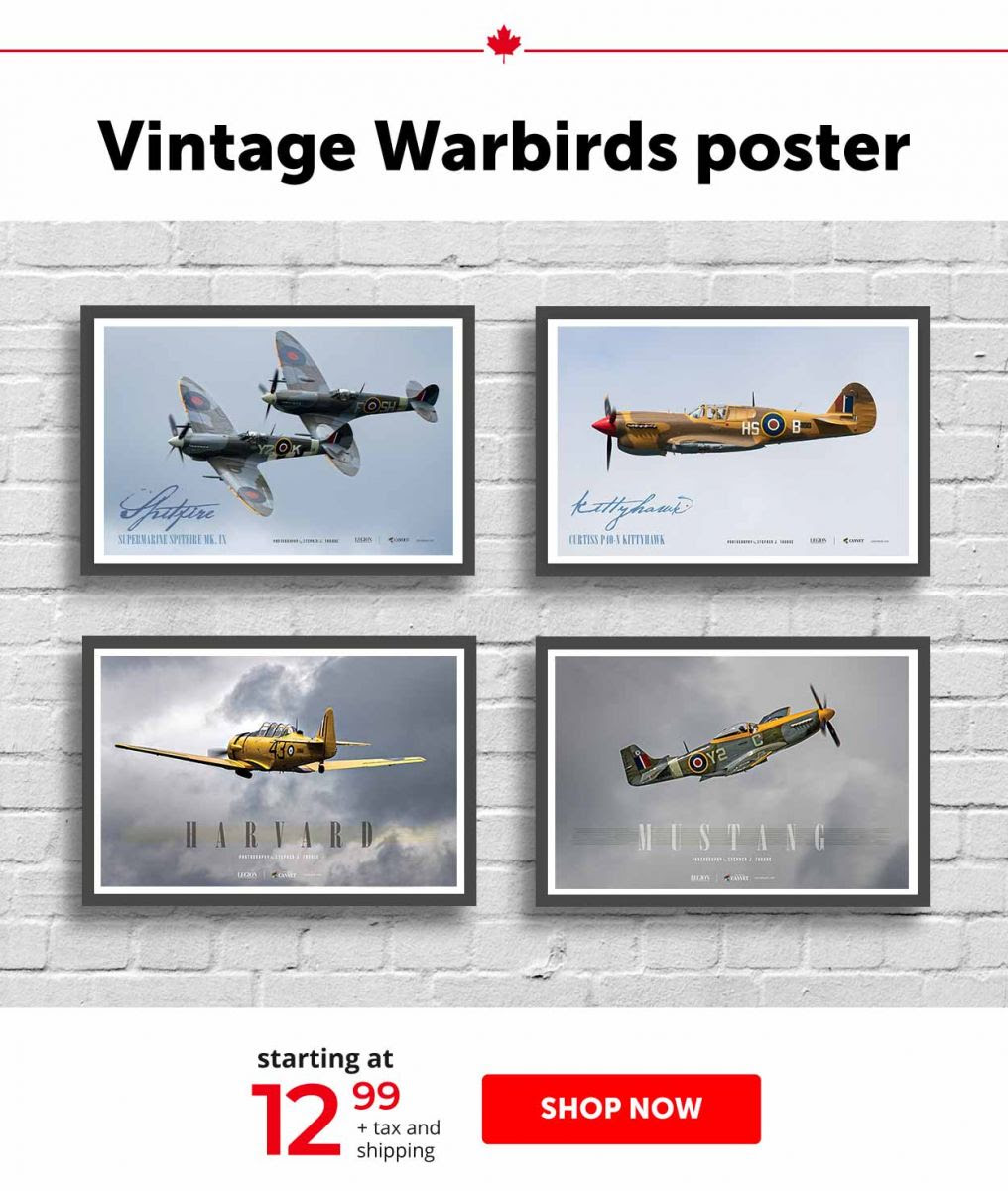  Vintage Warbirds poster