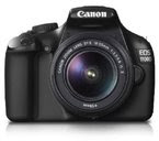 Canon EOS 1100D 12.2MP Digital SLR Camera (Black) with EF-S 18-55 IS + EF-S 55-250 IS Twin Lens Kit