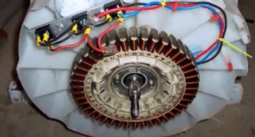How Anybody Can Turn a Washing Machine into an Electrical Generator That'll Power Your House