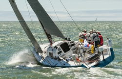 J/125 sailing Pacific Cup race
