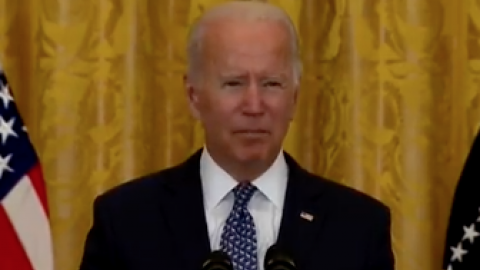 Puppet President? Biden Ends Address by Saying 'I'm Supposed to Stop and Walk Out of the Room'