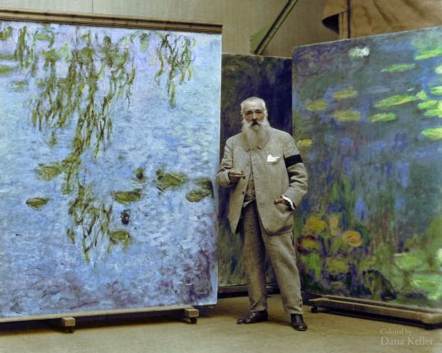 Claude Monet em 1923 
