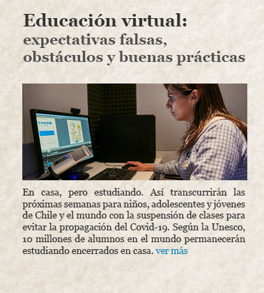 Educación virtual: expectativas falsas, obstáculos y buenas prácticas