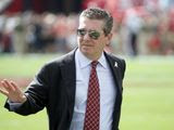 FILE - In this Nov. 11, 2018, file photo, Washington Redskins owner Daniel Snyder walks the sidelines before an NFL football game against the Tampa Bay Buccaneers, in Tampa, Fla. (Jeff Haynes/AP Photo, File) **FILE**