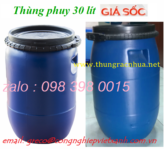 Diễn đàn rao vặt tổng hợp: Thùng phuy 30 lít đựng sơn, thùng phuy nhựa 30 lít đự Phuy%2030%20lit