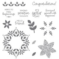 Happiness Surrounds Photopolymer Stamp Set