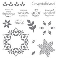 Happiness Surrounds Photopolymer Stamp Set Happiness Surrounds Photopolymer Stamp Set