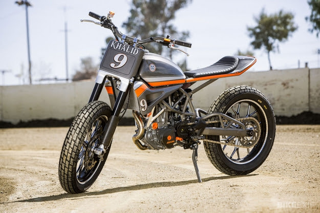 KTM 690-based tracker by Roland Sands Design
