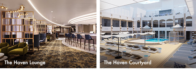 Norwegian Haven lounge