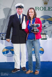 J/122 LORELEI- Fastnet Race Top Women's skipper award
