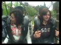(Roller Coaster)  Turkish Girls got crazy during saw ride at thorpe park London