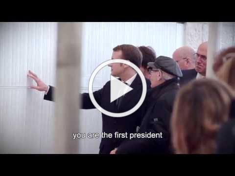 President Emmanuel Macron Visits KKL-JNF Holocaust Memorial to Deportation of French Jews