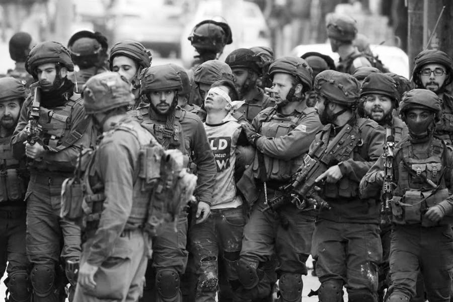 Israel arresta a niños palestinos laa-tinta