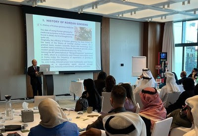 The aT Center Successfully Completes Korean Ginseng Seminar in the UAE with favorable reviews. The aT Center Successfully Completes Korean Ginseng Seminar in the UAE with favorable reviews.