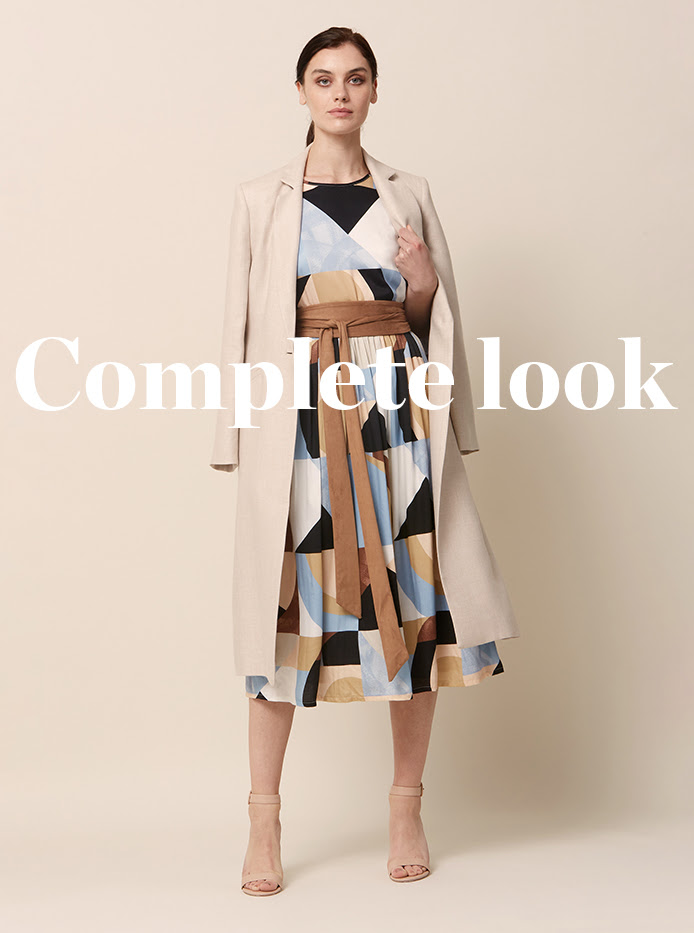 Obi Belt, Louise Dress, Lorraine Jacket