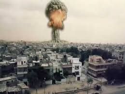 Image result for NUCLEAR BOMB HITTING CITIES