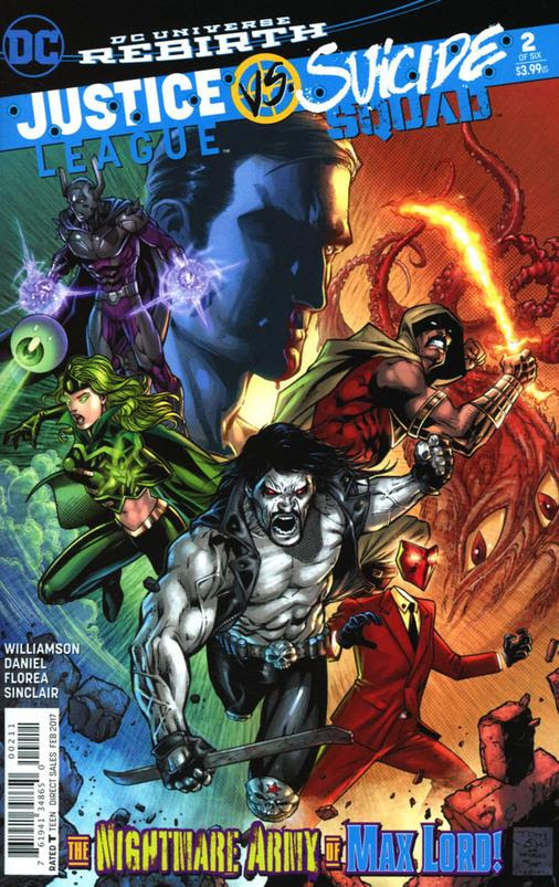 Justice League vs. Suicide Squad by Mark Morales