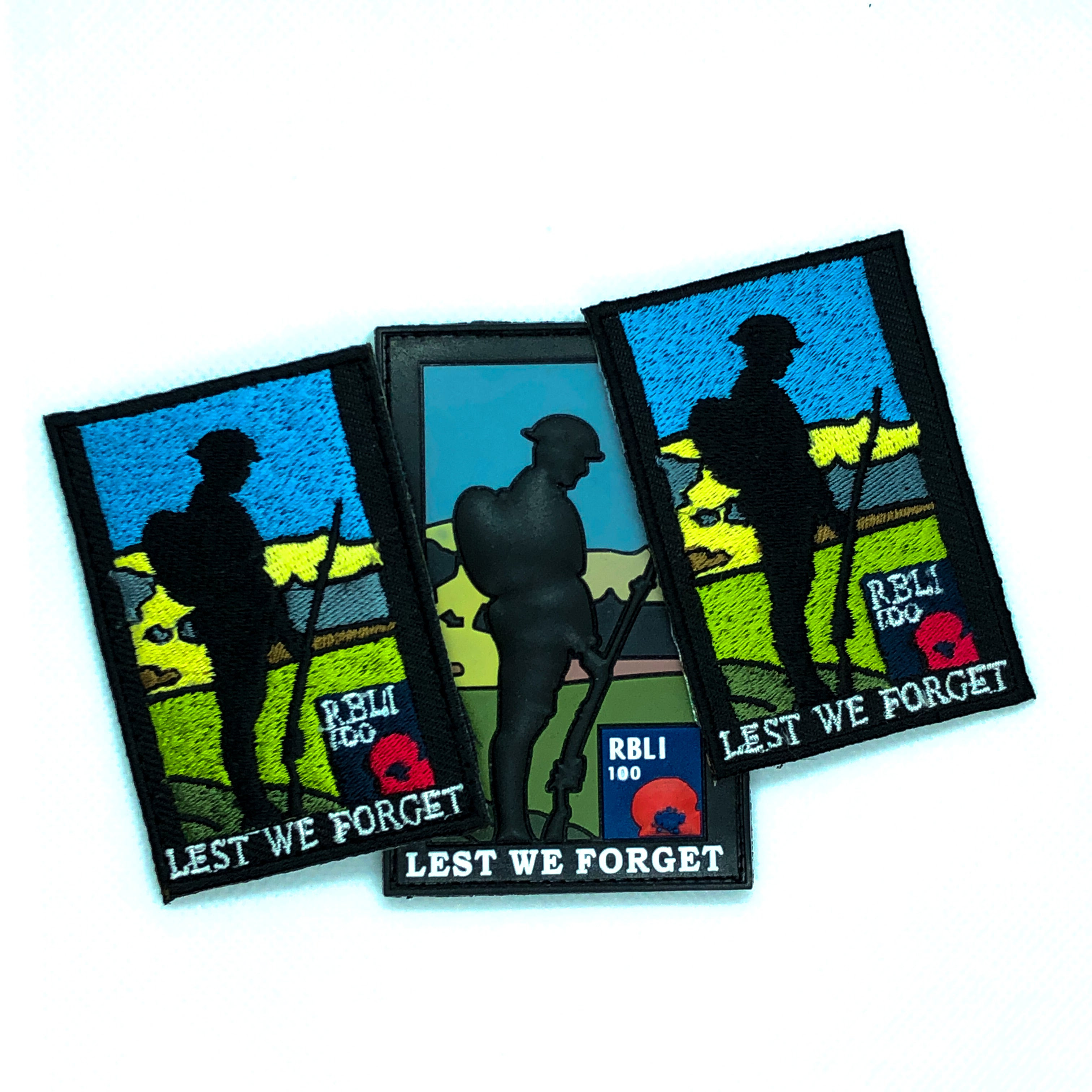 Limited Edition Tommy Patches- Lest We Forget