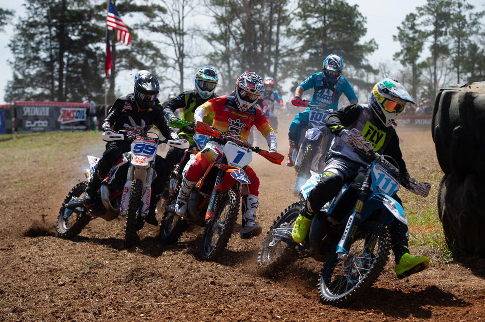 Cody Barnes (#99), Jesse Ansley (#1) and Jason Thomas (#111) round out the top three in points heading into the third round of the season.