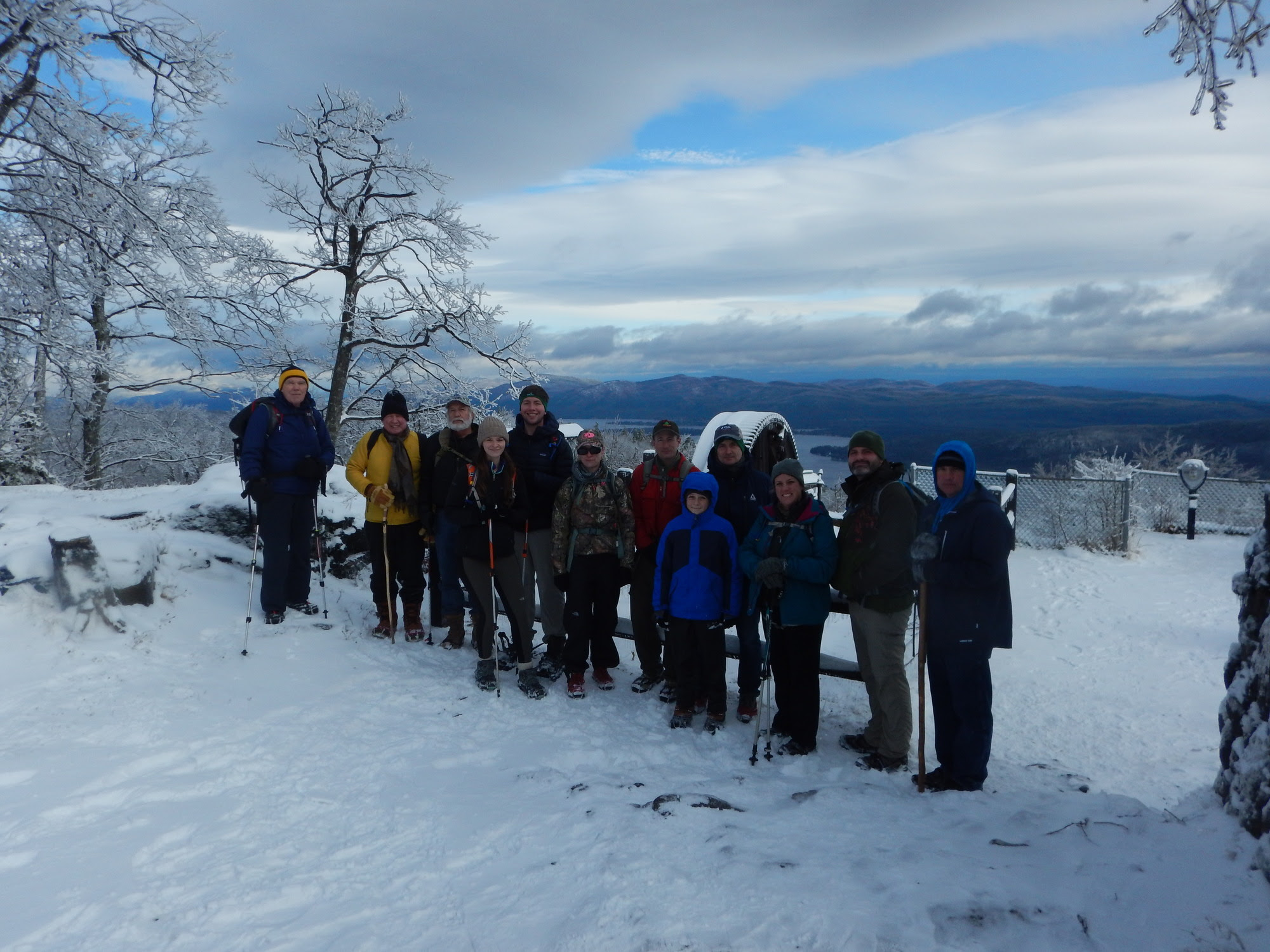 null Prospect Mountain Hike Group Photo