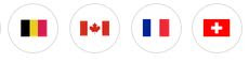 Belgique, Canada, France, Suisse