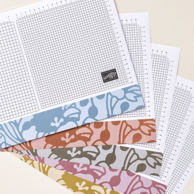 Stampin' Up! In Color Grid Paper