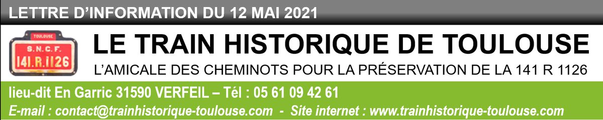Lettre d'informations du 12 mai 2021