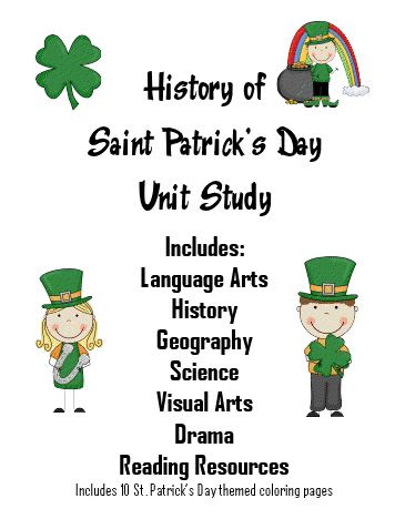 FREE St. Patrick’s Day Unit Study!