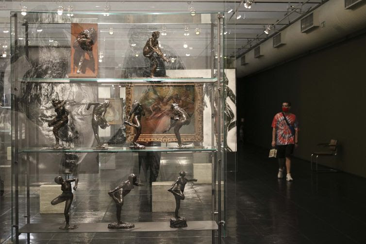 Rovena Rosa/Agência Brasil O Museu de Arte de São Paulo Assis Chateaubriand - MASP, promove a mostra Degas, com 76 obras do artista francês