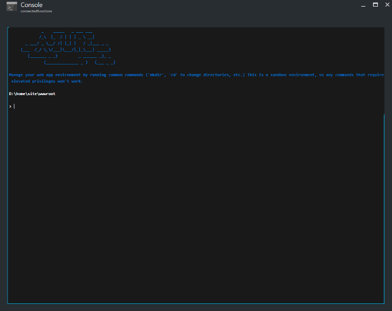 Azure functions documentation