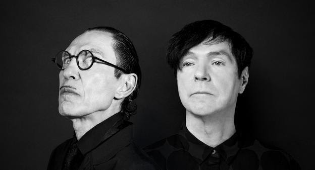 Sparks duo Ron & Russell Mael pose