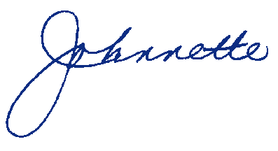 Johnnette's Signature